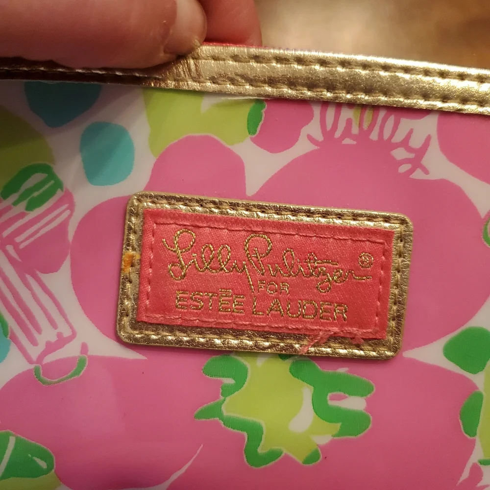 Lilly Pulitzer made for Estee Lauder Floral Cosmetic Bag